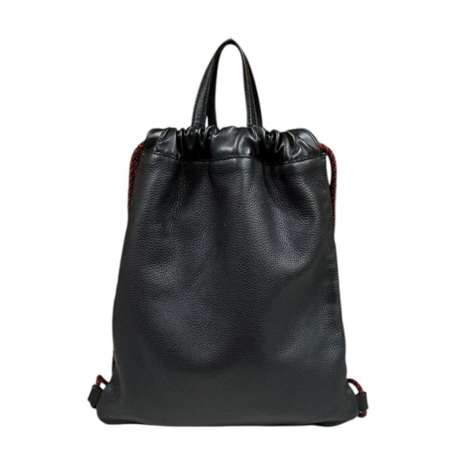 【美品】GUCCI（グッチ）ドローストリングバックパック　ブラック　黒 GUCCI（グッチ） ドローストリング リュック リュック・デイパック
