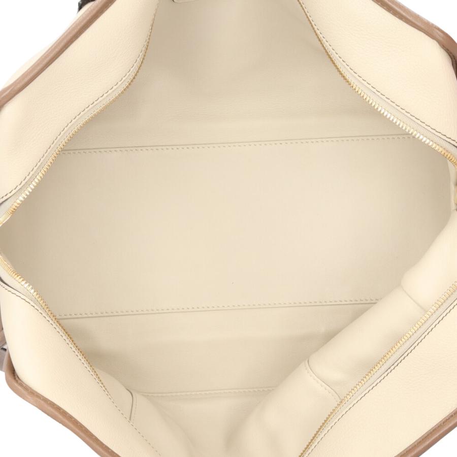 LOEWE（ロエベ） アマソナ36 ハンドバッグ レザー ベージュ レディース