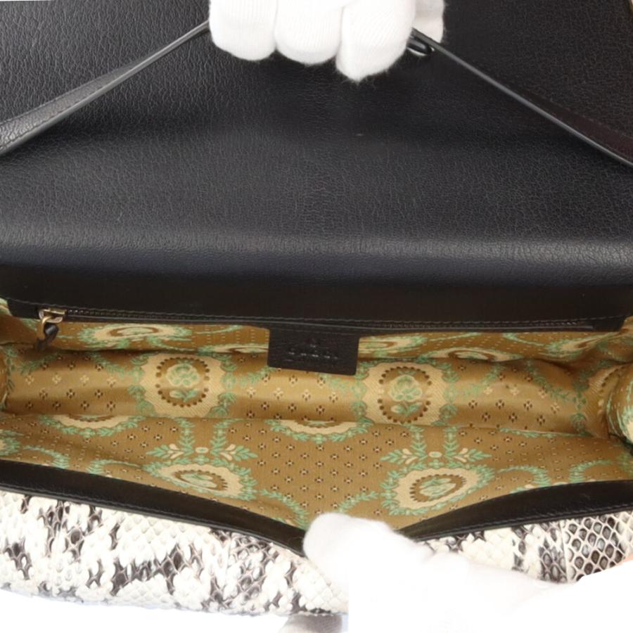 GUCCI（グッチ） オッティリア パイソン バンブー ショルダーバッグ