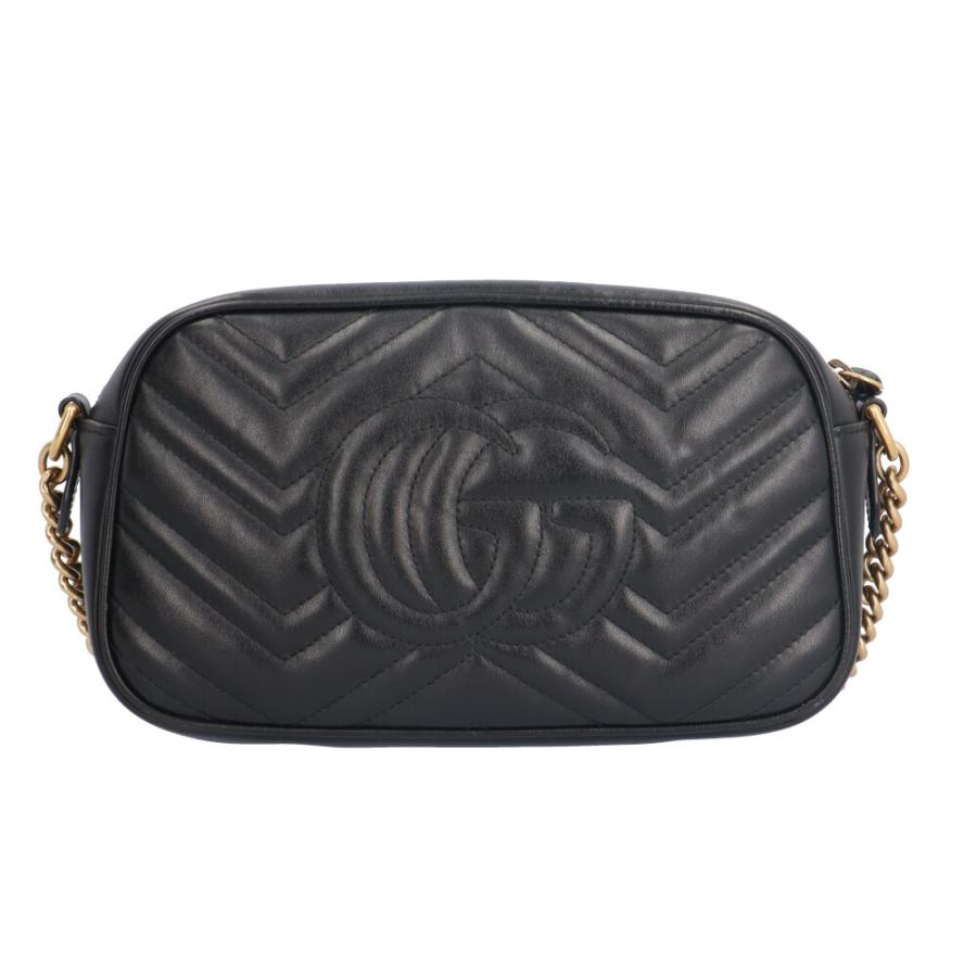 GUCCI（グッチ） キルティングスモールショルダー GGマーモント