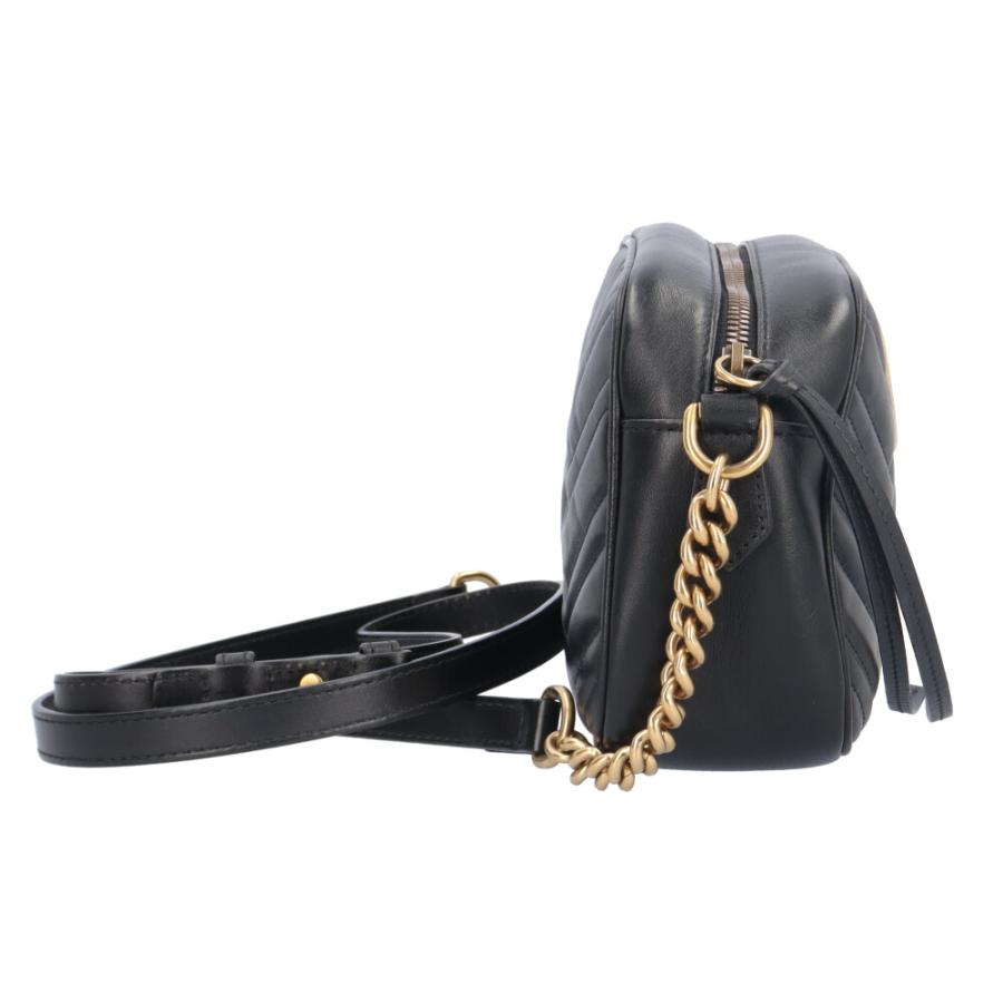 GUCCI（グッチ） キルティングスモールショルダー GGマーモント