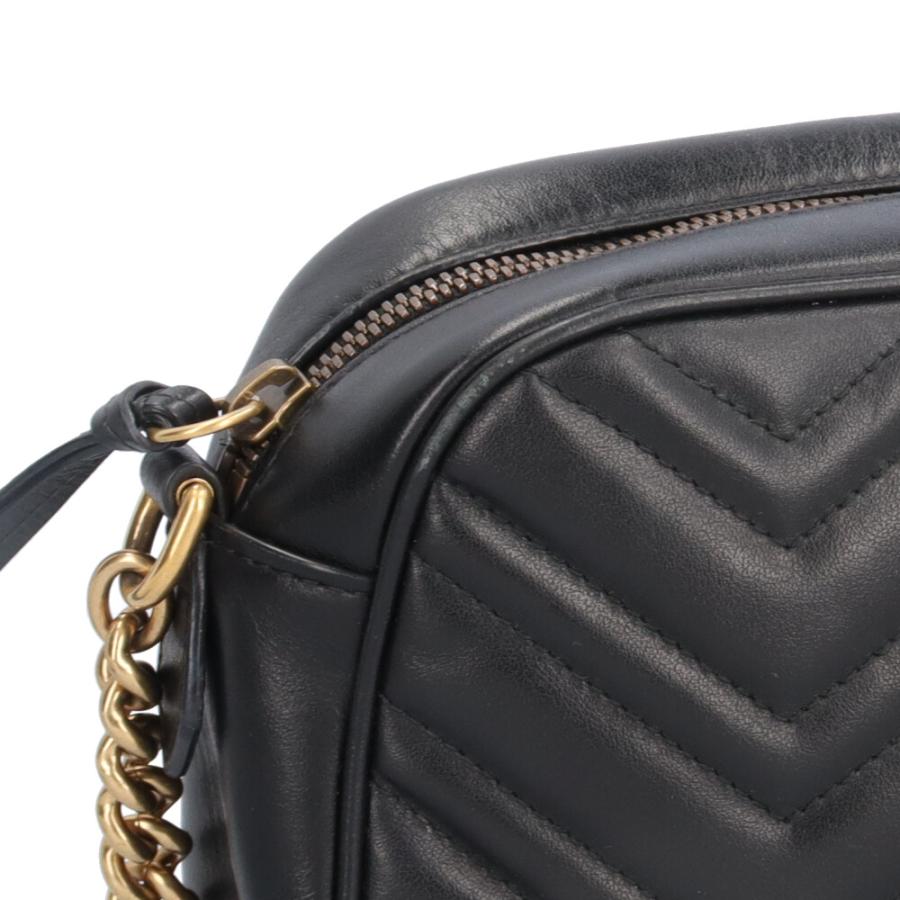 GUCCI（グッチ） キルティングスモールショルダー GGマーモント