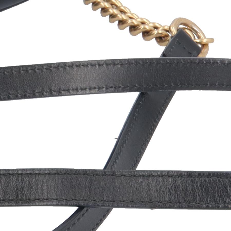 GUCCI（グッチ） キルティングスモールショルダー GGマーモント