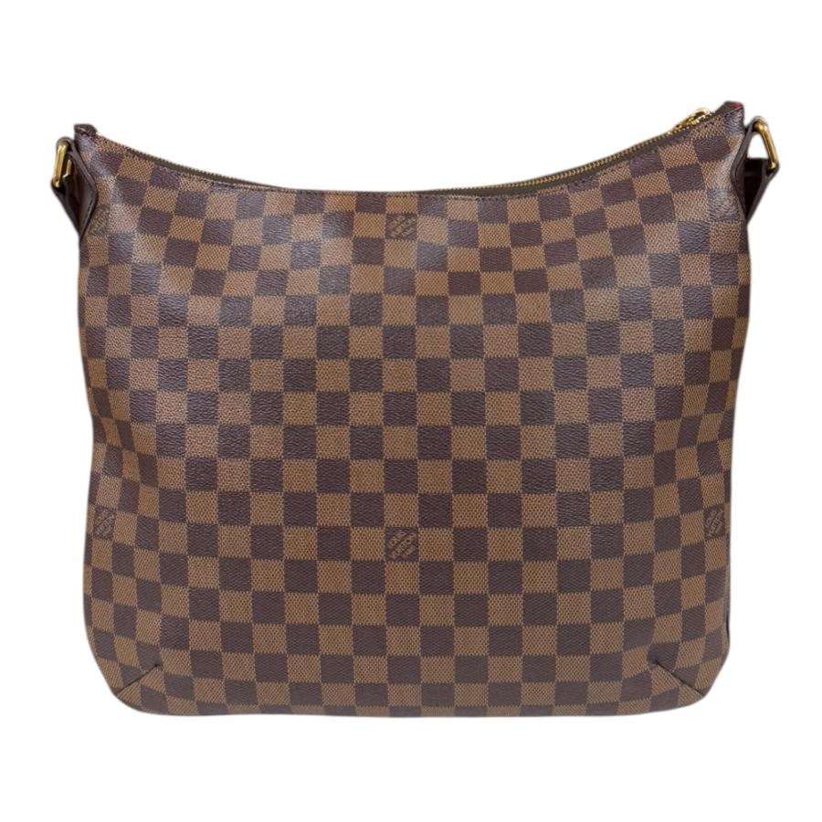 美品 LOUIS VUITTON ルイヴィトン ダミエ ブルームスベリGM ブラウン ゴールド金具 PVC N42250 ショルダーバッグ メッセンジャーバッグ レディース 506728 【中古】 LOUIS VUITTON（ルイ・ヴィトン） ブルームズベリGM ダミエ ショルダー
