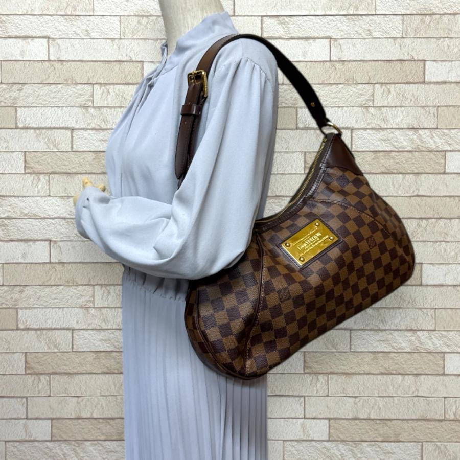 ルイ・ヴィトン LOUIS VUITTON ダミエ テムズ LOUIS VUITTON（ルイ・ヴィトン） テムズGM ダミエ ショルダーバッグ