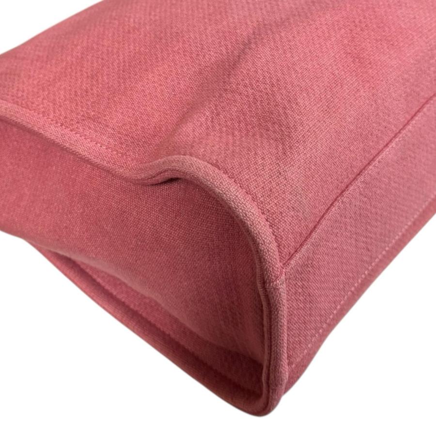 CHANEL（シャネル） ドーヴィルPM ショルダーバッグ キャンバス レッド