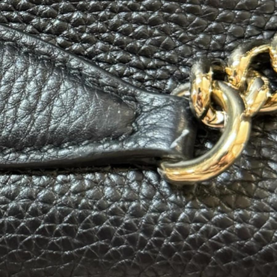 GUCCI（グッチ） ソーホー ショルダーバッグ レザー 536196 ブラック