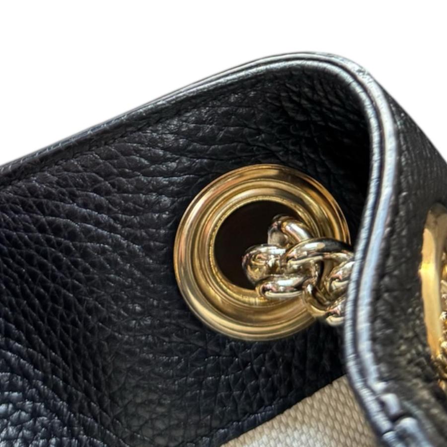 GUCCI（グッチ） ソーホー ショルダーバッグ レザー 536196 ブラック