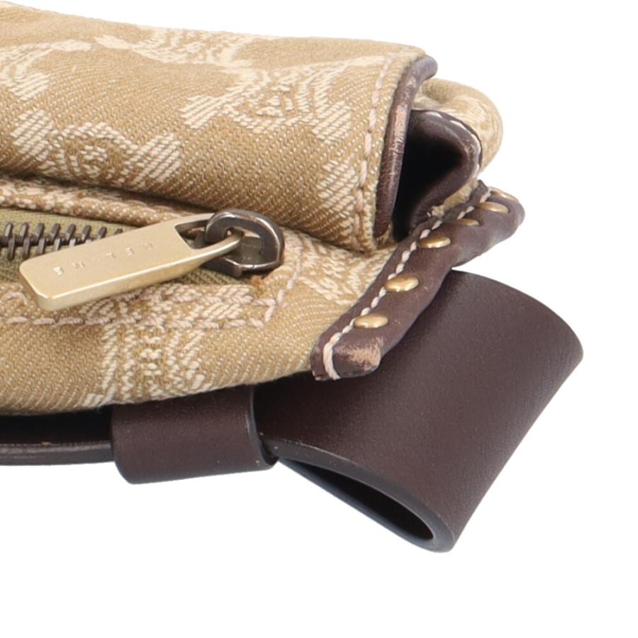 CELINE（セリーヌ） マカダム ウエストバッグ デニム ベージュ