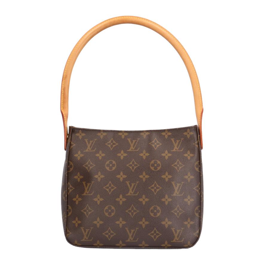 Louis Vuitton ブラウン モノグラム ショルダーバッグ　ルーピング LOUIS VUITTON（ルイ・ヴィトン） ルーピングMM モノグラム ショルダー