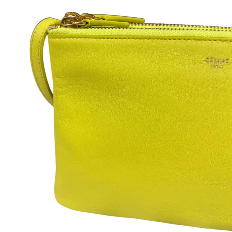 CELINE（セリーヌ） トリオスモール ショルダーバッグ レザー