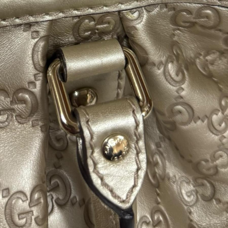 GUCCI（グッチ） スーキー グッチシマ ショルダーバッグ シマレザー