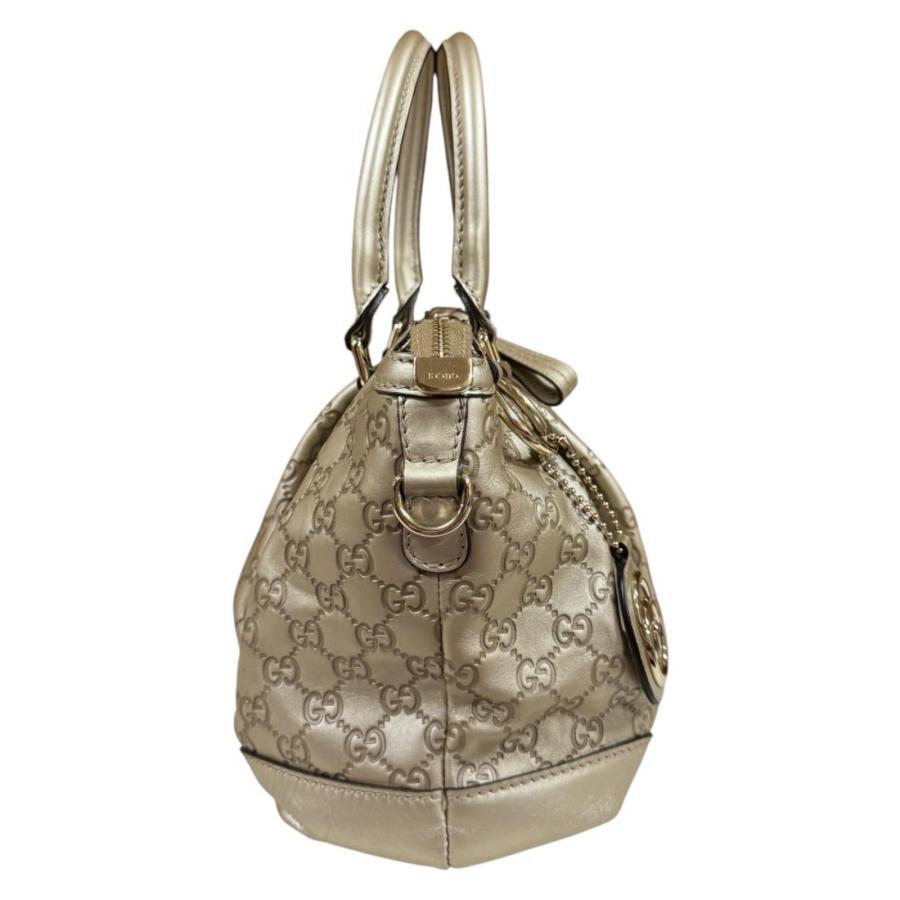 GUCCI（グッチ） スーキー グッチシマ ショルダーバッグ シマレザー