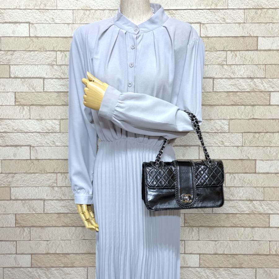 CHANEL（シャネル） ラグジュアリー ショルダーバッグ パテントレザー