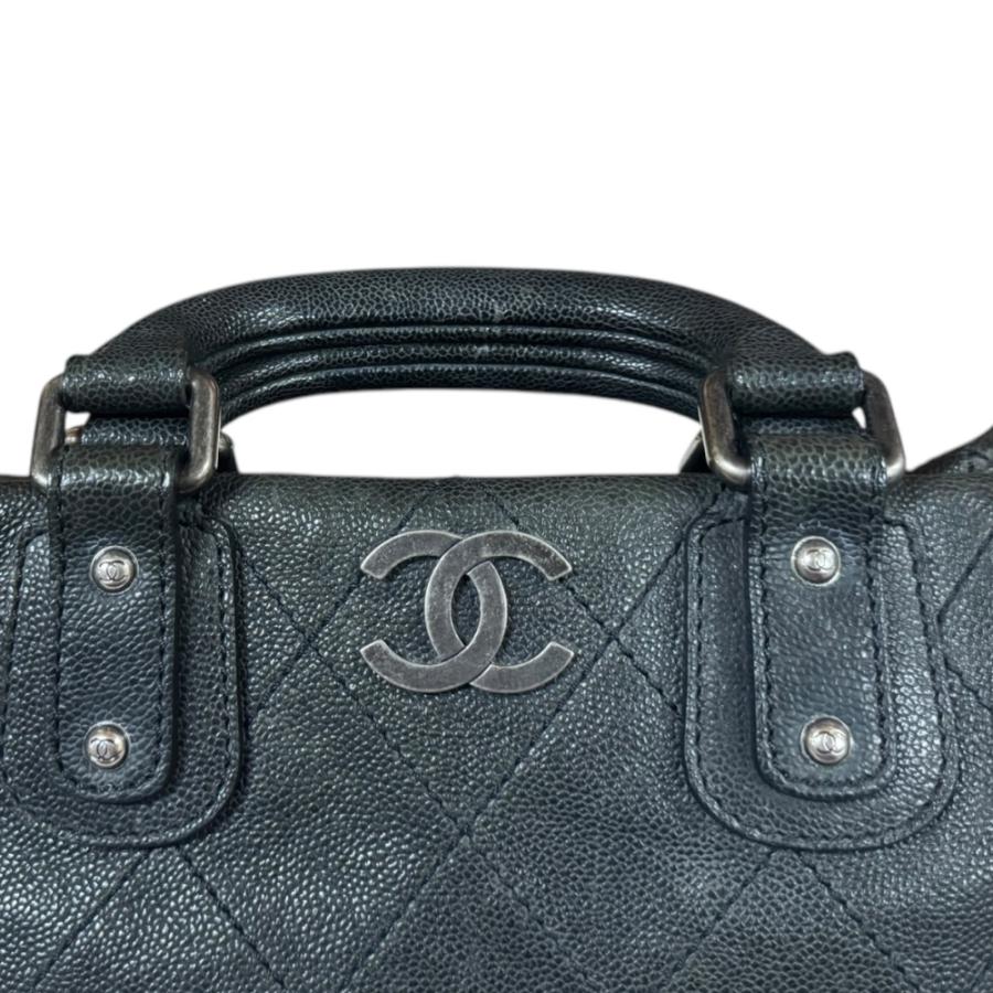 CHANEL（シャネル） ワイルドステッチ ハンドバッグ キャビアスキン 