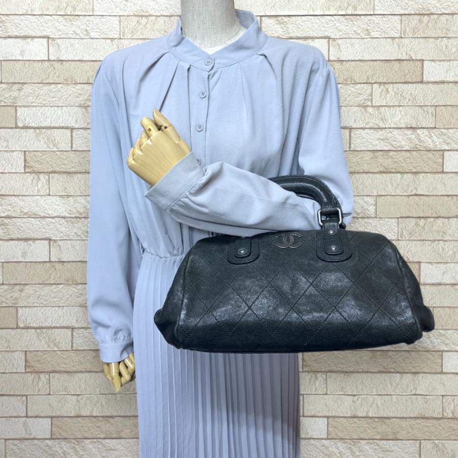 CHANEL（シャネル） ワイルドステッチ ハンドバッグ キャビアスキン