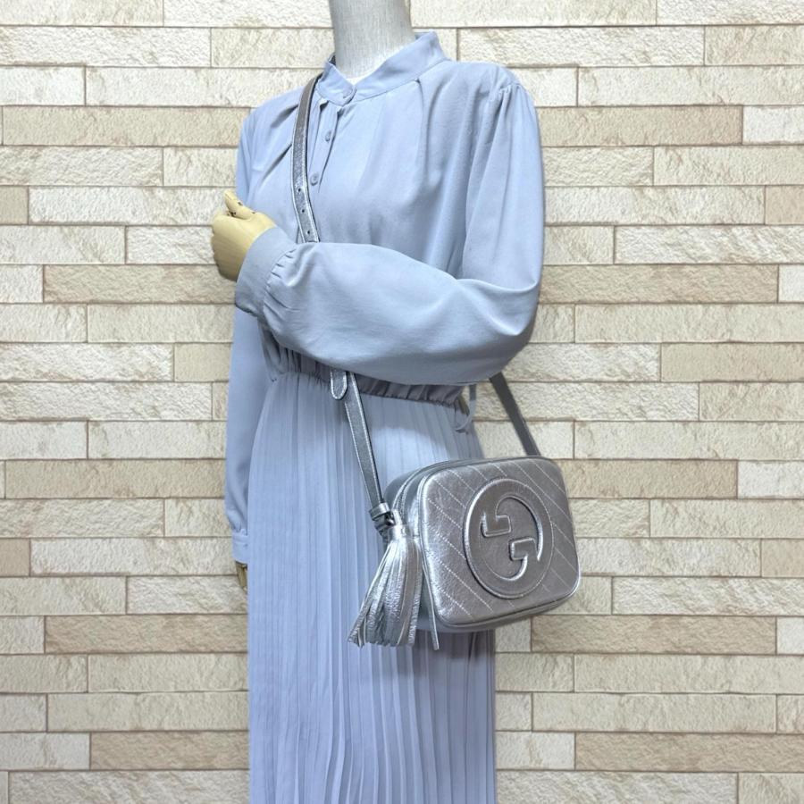 GUCCI（グッチ） ブロンディ スモール ショルダーバッグ レザー 742360