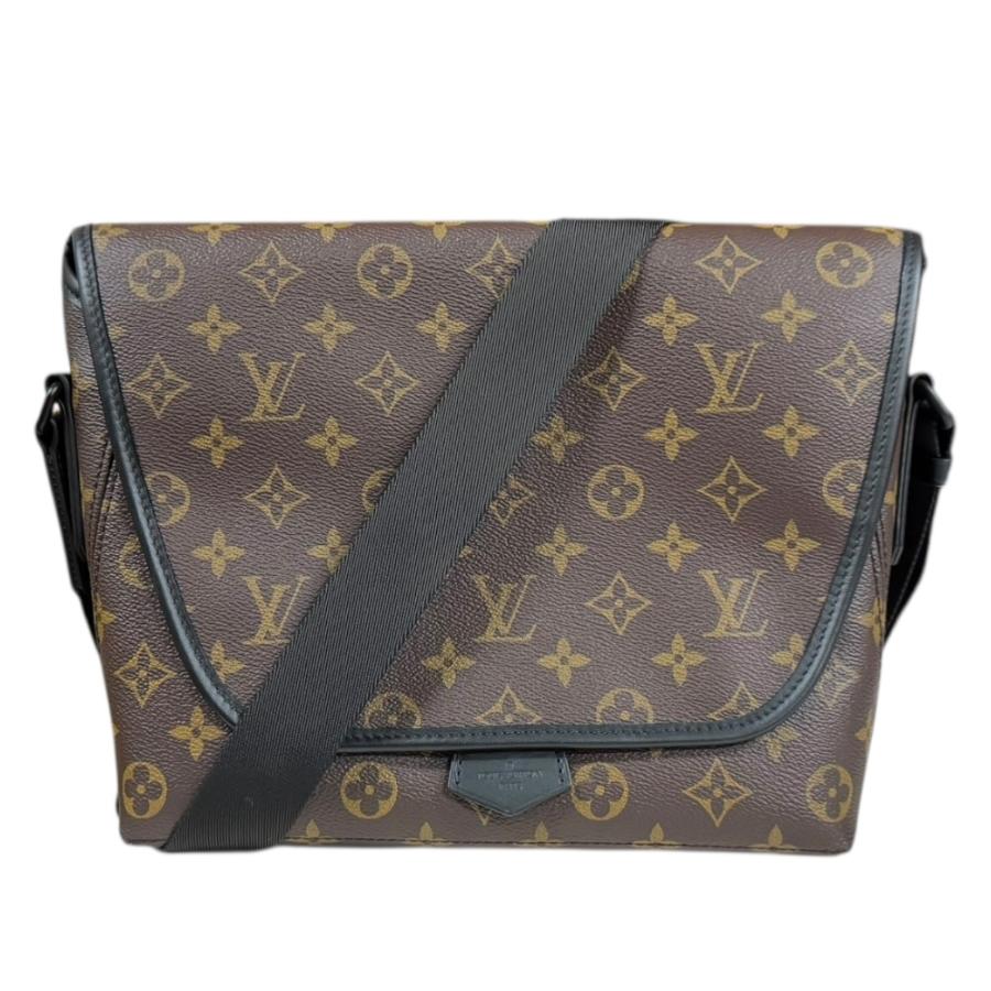 Louis Vuitton ルイヴィトン モノグラム・マカサー マグネティック メッセンジャー M45557 ブラウン ショルダーバッグ LOUIS VUITTON（ルイ・ヴィトン） マグネティック メッセンジャー