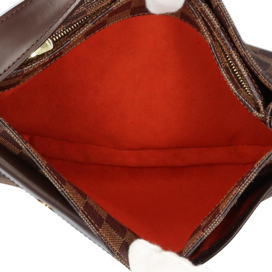 ルイヴィトン オーバーニュ ダミエ ショルダーバッグ ダミエキャンバス N51129 ブラウン レディース LOUIS VUITTON  中古 LOUIS VUITTON（ルイ・ヴィトン） オーバーニュ ダミエ ショルダー