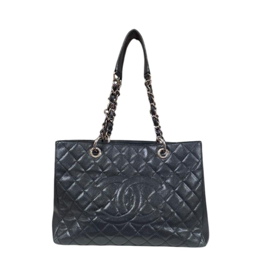 CHANEL（シャネル） GSTトート マトラッセ トートバッグ キャビア 