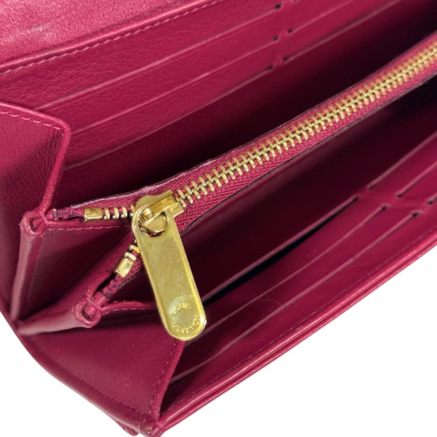 LOUIS VUITTON マヒナ ポルトフォイユ イリス モノグラム 長財布 美品 LOUIS VUITTON ルイヴィトン マヒナ ポルトフォイユ イリス