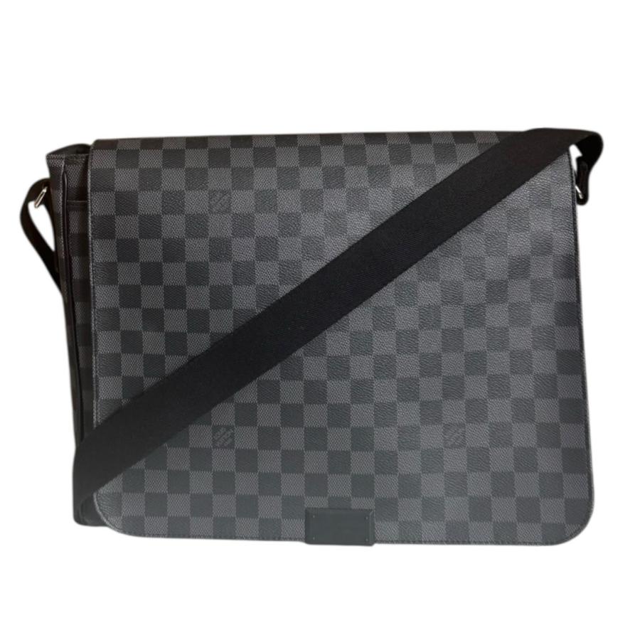 値下げ！ルイヴィトン　LOUIS VUITTON ディストリクト　ダミエ　バッグ LOUIS VUITTON ルイヴィトン ディストリクトMM ダミエグラ