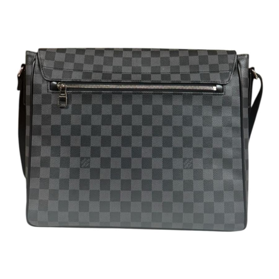 ルイヴィトン【最高級美品】ダミエグラフィット ディストリクトMM ブラック LOUIS VUITTON ルイヴィトン ディストリクトPM ダミエグラ