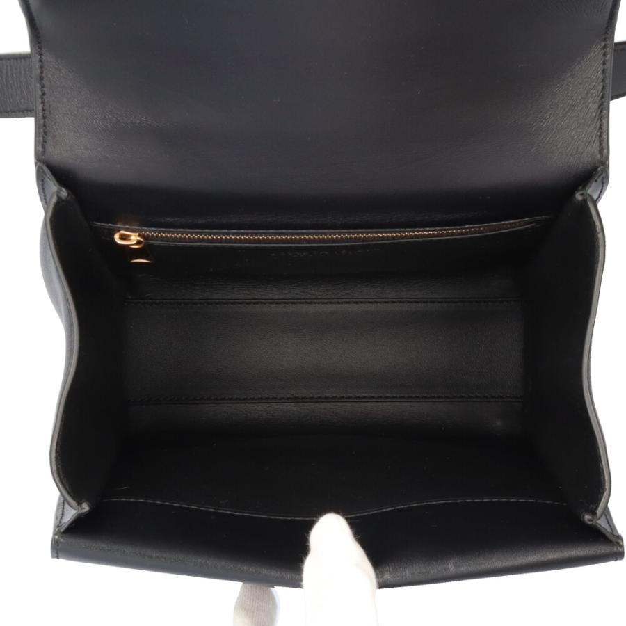 ボッテガヴェネタ ザ クリップ ショルダーバッグ ショルダーバッグ レザー 652391 ブラック レディース BOTTEGAVENETA  中古 ボッテガヴェネタ ザ クリップ ショルダーバッグ レザー 652391