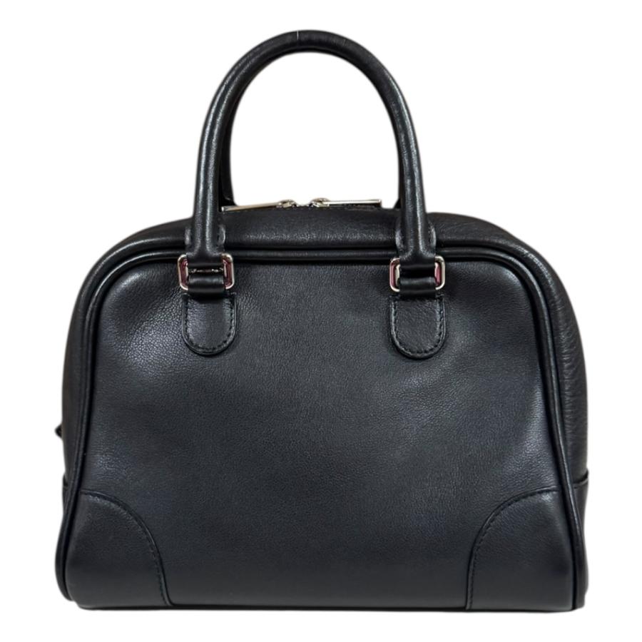 LOEWE ロエベ アマソナ75 スモール ショルダーバッグ レザー ブラック