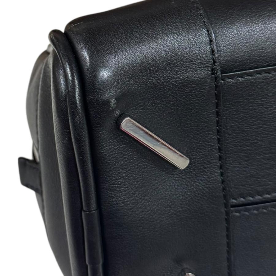 LOEWE ロエベ アマソナ75 スモール ショルダーバッグ レザー ブラック