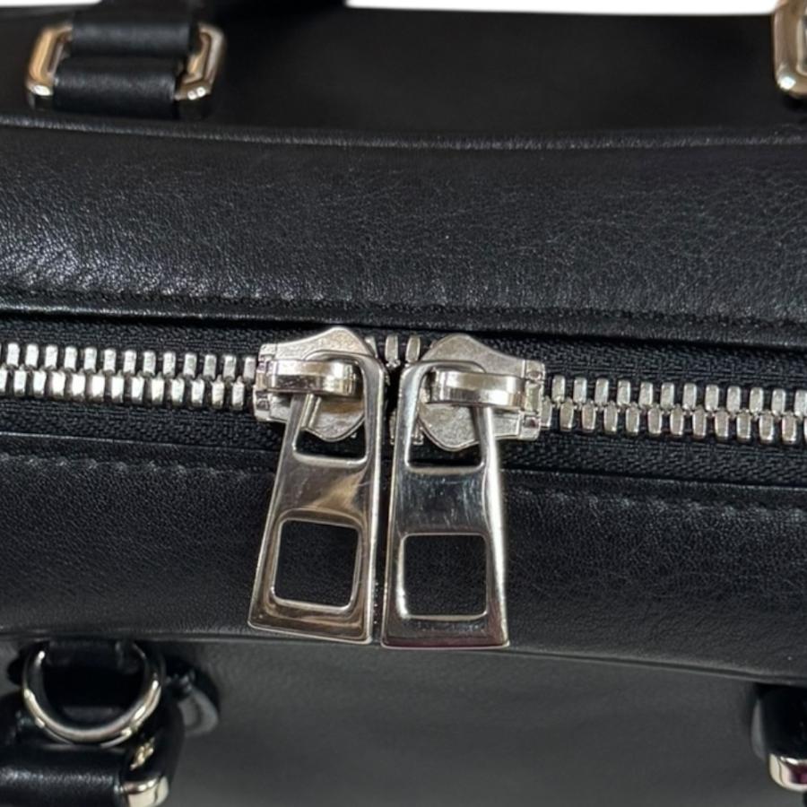 LOEWE ロエベ アマソナ75 スモール ショルダーバッグ レザー ブラック