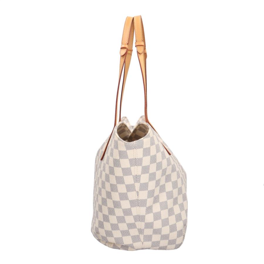 ルイ ヴィトン ダミエ アズール サリナPM トートバッグ ショルダーバッグ N41208 ホワイト PVC レディース LOUIS VUITTON 【中古】 LOUIS VUITTON（ルイ・ヴィトン） サリナPM ダミエアズール ショルダー
