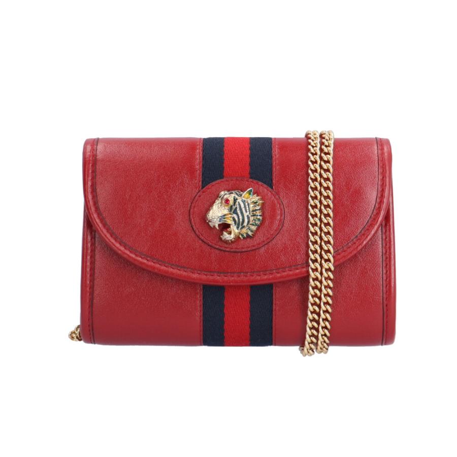 GUCCI（グッチ） タイガーヘッド ラジャ ショルダーバッグ レザー 