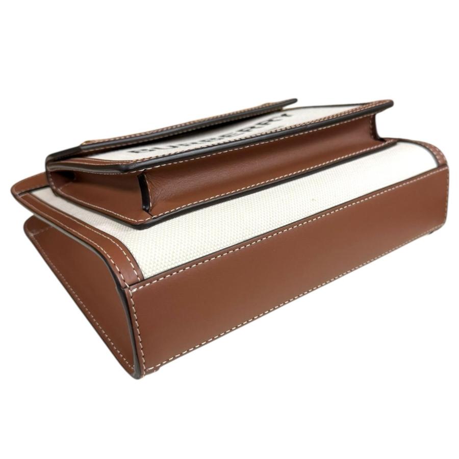 BURBERRY（バーバリー） ロゴポケット ショルダーバッグ レザー