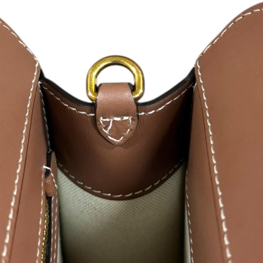 BURBERRY（バーバリー） ロゴポケット ショルダーバッグ レザー