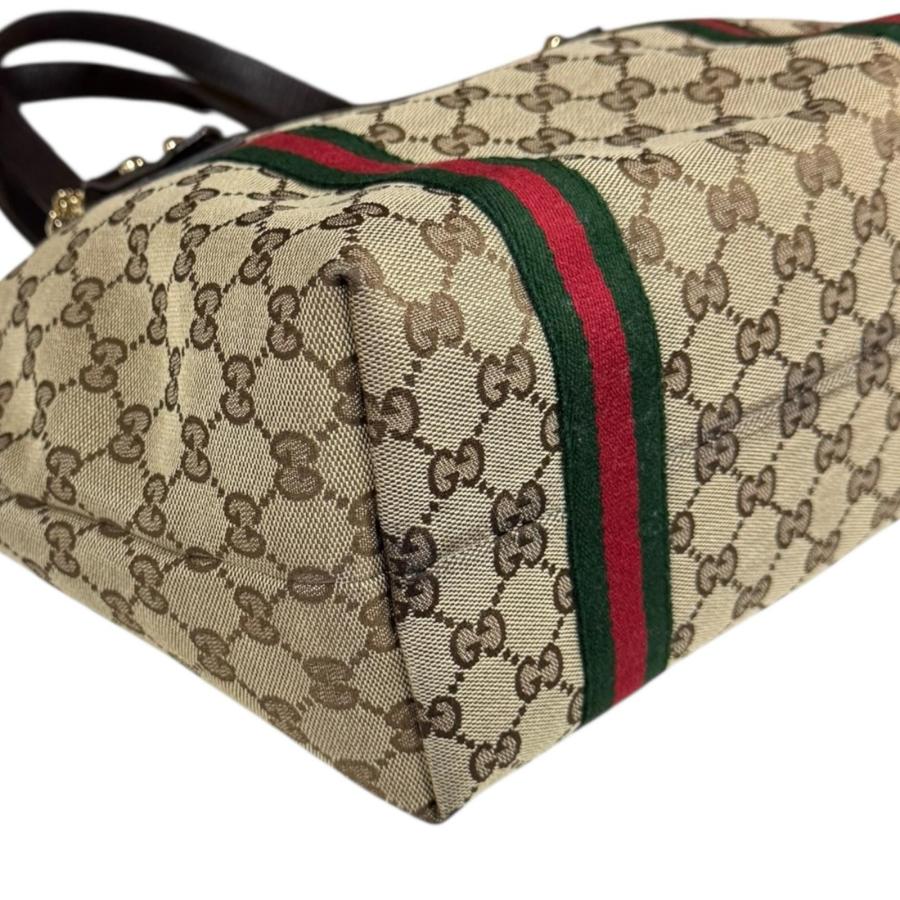 GUCCI（グッチ） シェリーライン トートバッグ GGキャンバス 137396