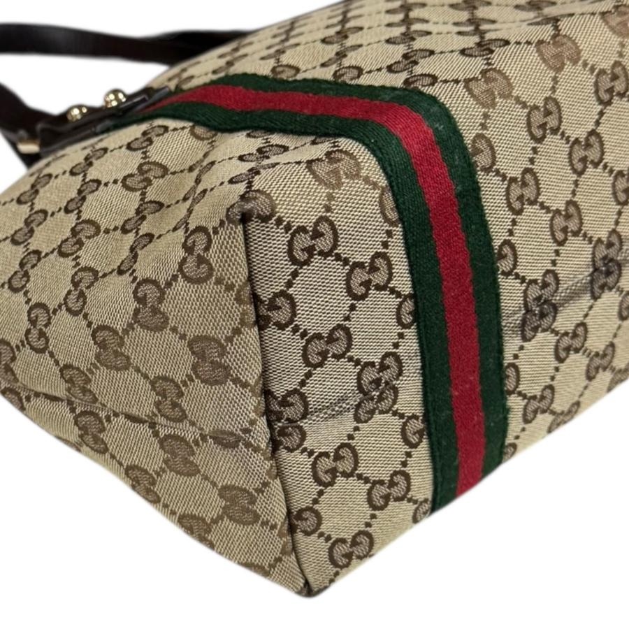GUCCI（グッチ） シェリーライン トートバッグ GGキャンバス 137396