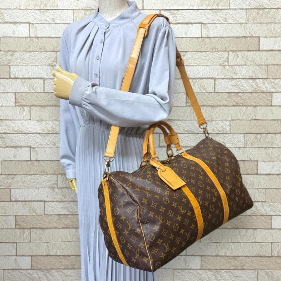【Louis Vuitton ボストンバッグ　キーポル　モノグラムキャンパス Louis Vuitton ボストンバッグ キーポル モノグラムキャンパス 【公式