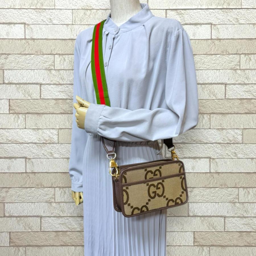 GUCCI（グッチ） ミニバッグ ジャンボGG ショルダーバッグ GG