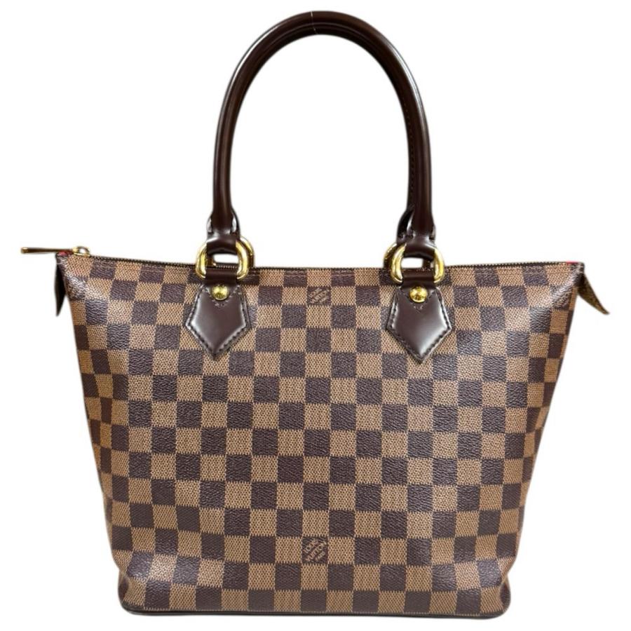 【鑑定済】ルイヴィトン ダミエ・アズール サレヤPM ハンドバッグ LOUIS VUITTON（ルイ・ヴィトン） サレヤPM ダミエ ハンドバッグ