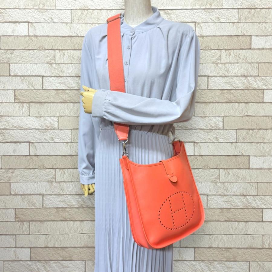 HERMES エルメス エヴリンIII PM ショルダーバッグ ヴォーエプソン