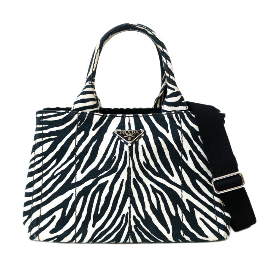PRADA（プラダ） カナパトート トートバッグ キャンバス ブラック