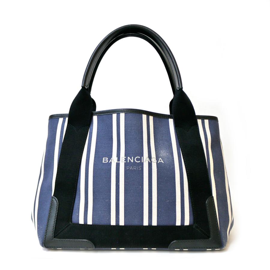 BALENCIAGA（バレンシアガ） ネイビーカバ ショルダーバッグ