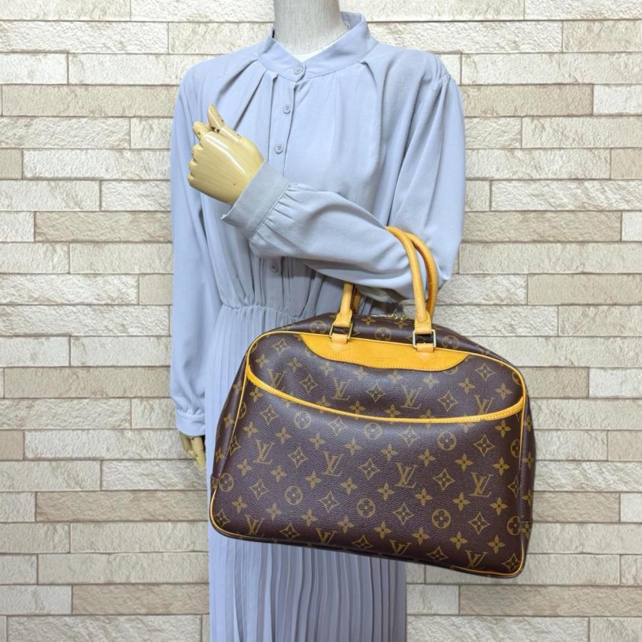 ルイヴィトン ドーヴィル M47270 ミニボストン モノグラム 極美品 LOUIS VUITTON（ルイ・ヴィトン） ドーヴィル モノグラム ハンドバッグ