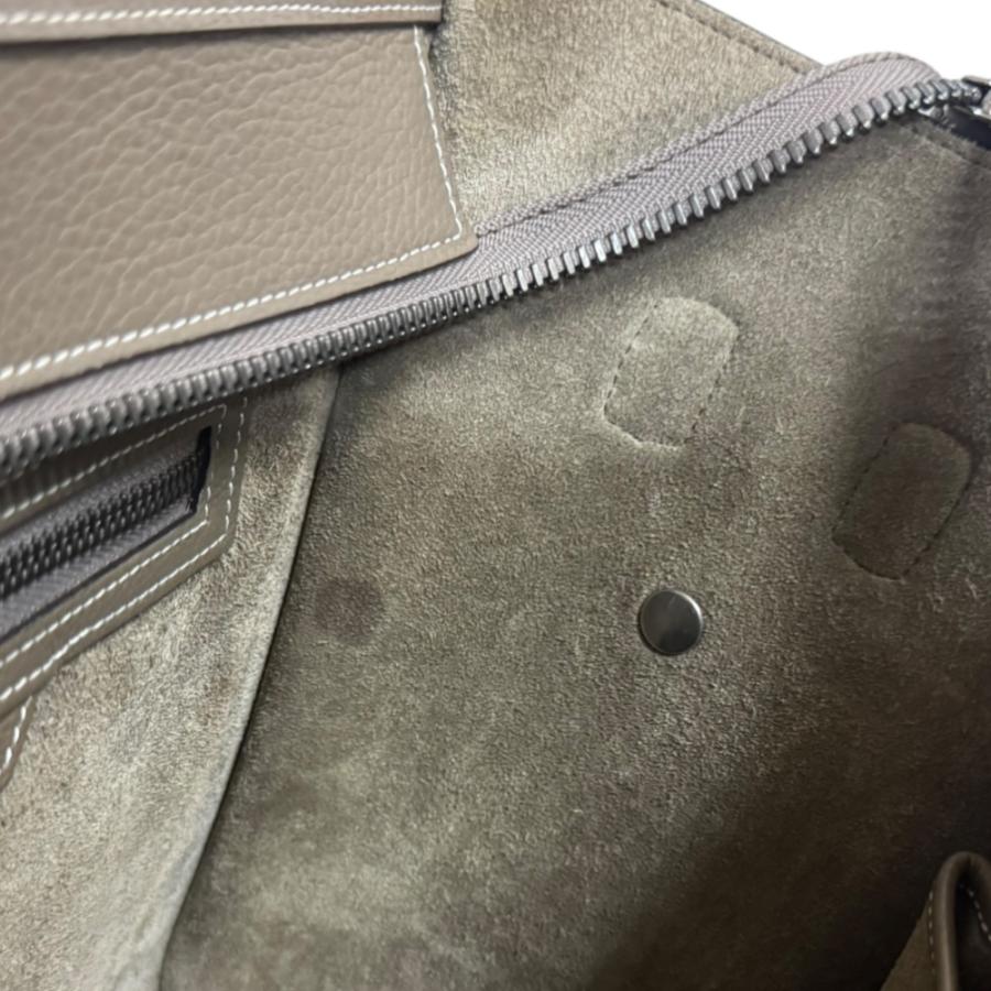 CELINE（セリーヌ） ラゲージ マイクロショッパー ハンドバッグ レザー