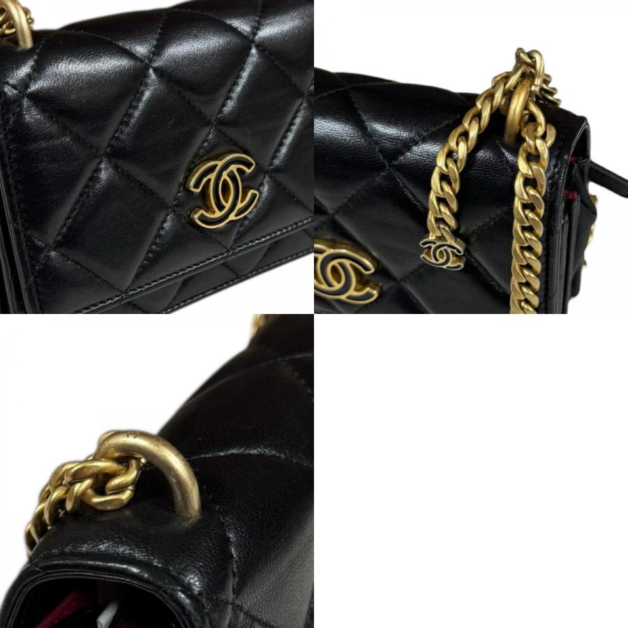 CHANEL マトラッセ ラムスキン ノベルティ ブラック 箱・保存袋付き