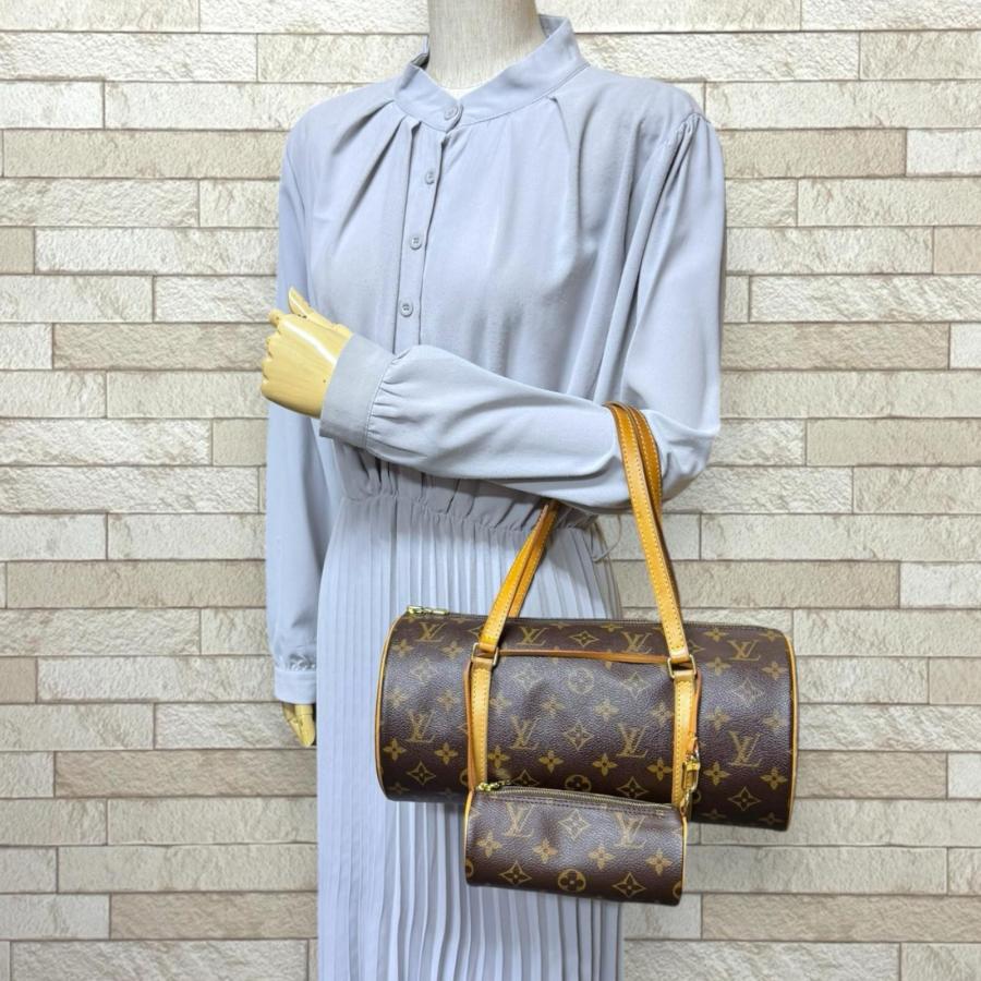本物 ルイ・ヴィトン 旧型パピヨン30 M51365 ハンドバッグ モノグラムライン LOUIS VUITTON 札幌市 白石区 東札幌 パピヨン ルイヴィトン バッグ モノグラム 廃盤 パピヨン30 M51365