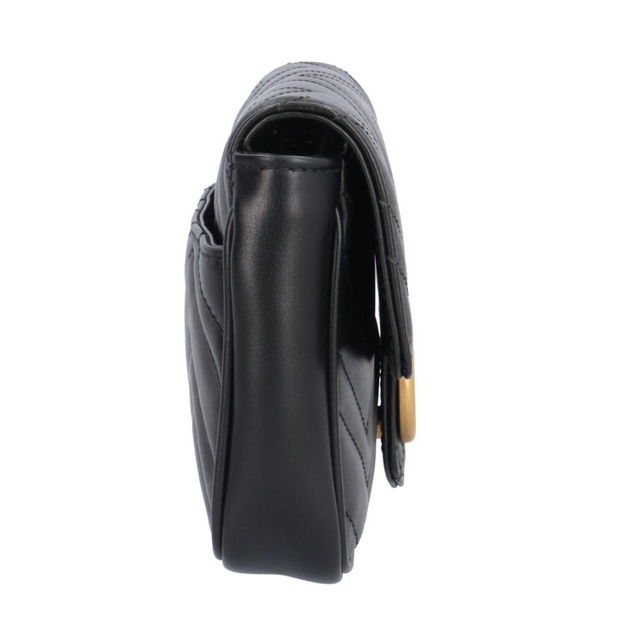 GUCCI（グッチ） GGマーモント ショルダーバッグ レザー 751526