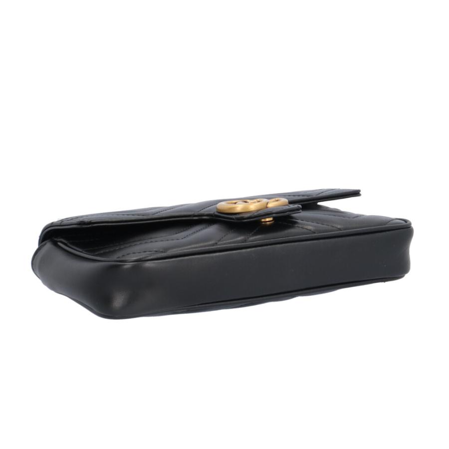 GUCCI GGマーモント GUCCI（グッチ） GGマーモント ショルダーバッグ レザー 751526
