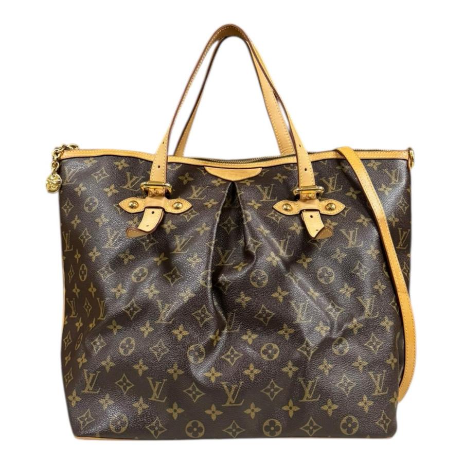 ルイヴィトン パレルモGM モノグラム ショルダーバッグ モノグラムキャンバス M40146 ブラウン レディース LOUIS VUITTON  中古 LOUIS VUITTON（ルイ・ヴィトン） パレルモGM モノグラム ショルダー